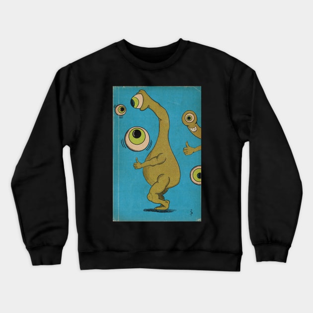 Freaky Crewneck Sweatshirt by IcarusPoe